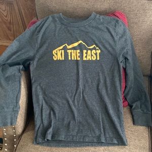Ski the East Long Sleeve Youth T-Shirt